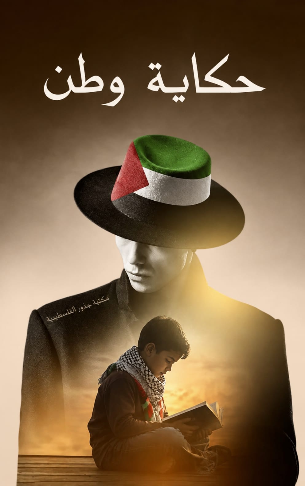 غلاف كتاب حكاية وطن