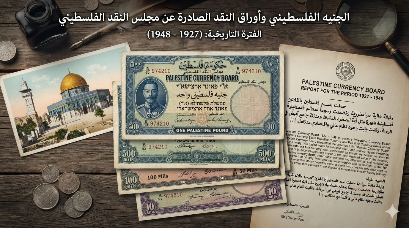 أوراق نقدية فلسطينية