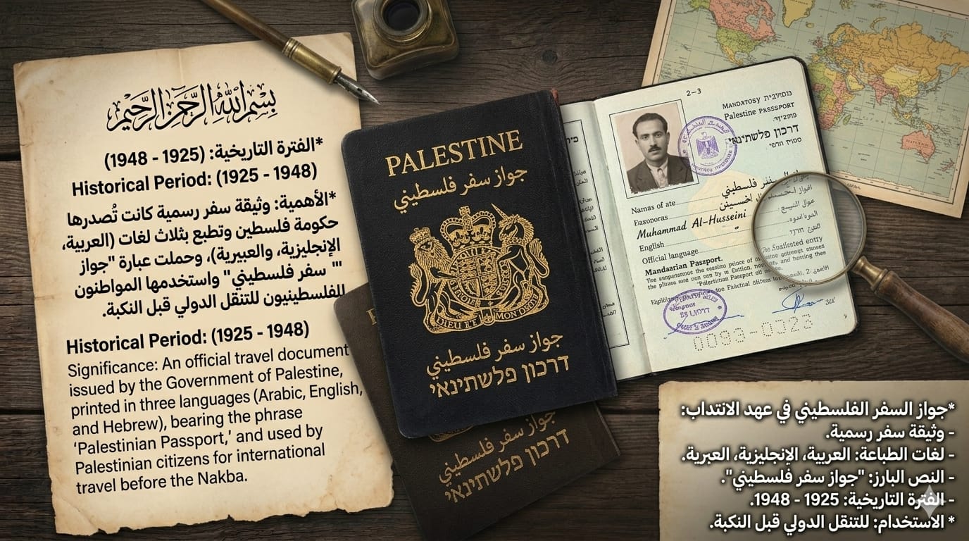 جواز سفر فلسطيني