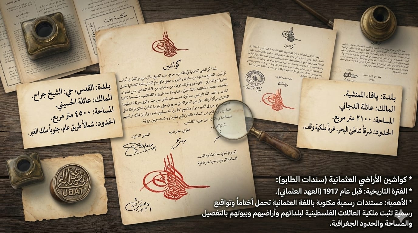 كواشين الأراضي العثمانية
